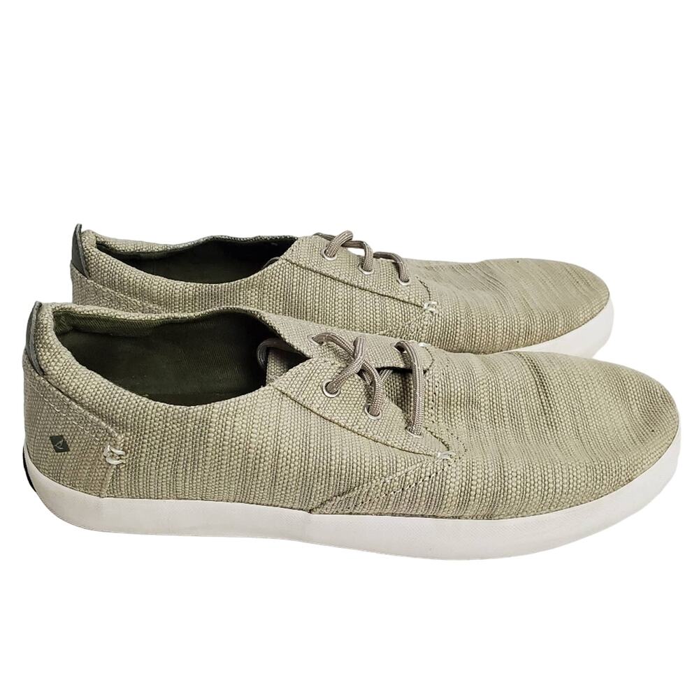 Sperry Bodie Canvas Boat Shoe SZ 6 Men/ 7.5 Women